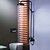 billige Bruserarmaturer-Bruse System Sæt - Regnfald Antik Olie-gnedet Bronze Bruse System Keramik Ventil Bath Shower Mixer Taps / Enkelt håndtag tre huller