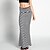 cheap Women&#039;s Skirts-Women&#039;s Striped Vintage Banded High Waist Long Skirt