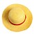 baratos Acessórios Cosplay Anime-Hat / Cap Inspired by One Piece Monkey D. Luffy Anime Cosplay Accessories Cap Hat Straw Rope Men&#039;s Halloween Costumes