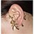 abordables Boucles d&#039;oreilles montantes-Poignets oreille - Roses, Fleur Large, Européen Pour Mariage / Soirée / Quotidien