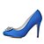 abordables Chaussures de mariée-Femme Chaussures Satin Printemps Eté Talon Aiguille pour Mariage Soirée &amp; Evénement Argenté Bleu Violet