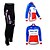 cheap Customized Cycling Clothing-Customized Cycling Clothing Men&#039;s Women&#039;s Unisex Long Sleeve Cycling Jacket with Pants - Text Color 8# Text Color 9# Text Color 10# National Flag Bike Jersey Clothing Suit, Thermal / Warm, Fleece