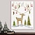 preiswerte Kunstdrucke-Weihnachtsdekoration Leinwanddruck Kunst Karikaturren Freude durch beverly johnston