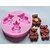 voordelige Bakgerei-drie beren fondant taart siliconen mal taart decoratie gereedschappen, l7cm * w7cm * h1cm