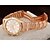 cheap Quartz Watches-Women&#039;s Casual Watch Fashion Watch Gold Tile