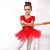 abordables Tenues de danse enfants-Ballet Femme Manches courtes Spandex Tulle / Spectacle