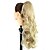 cheap Hair Pieces-claw clip synthetic 25 inch blonde long curly ponytail