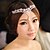 abordables Casque de Mariage-mariage cristal de demoiselle d&#039;honneur nuptiale bal couronne de bijoux de front balancent