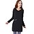 levne Dámské šaty-Women&#039;s Long Sleeved V Collar Slim Dress