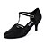 Χαμηλού Κόστους Παπούτσια Χορού-ψηλοτάκουνα πεπλατυσμένος τακούνι παπούτσια χορού σατέν σύγχρονες γυναικών
