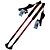 cheap Trekking Poles-4 Sections Trekking Poles Nordic Walking Poles 135cm (53 Inches) Damping Adjustable Length Anti-Shock Carbide Aluminum Alloy 6061 Aluminum Alloy Cross-Country Backcountry Walking