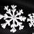 voordelige Decoraties-kerstboom decoratie driedimensionale kerst hanger sneeuwvlok