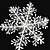 ieftine Decorațiuni de Crăciun-Decoratiuni de vacanta Fulg zăpadă Ornamente Petrecere / Novelty / Crăciun 1set