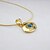 cheap Necklaces-Men&#039;s Pendant Evil Eye Ladies Fashion Gold Plated Alloy Golden Necklace Jewelry For Party / Evening Dailywear