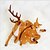 preiswerte Weihnachtsdeko-1 stück feiern dekoration geschenk weihnachten paare deer ornamente