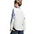 cheap Women&#039;s Tops-Women&#039;s White Blouse , Casual/Print/Plus Sizes Long Sleeve