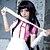 billige Parykker til videospill-cosplay-Cosplay Parykker Dangan Ronpa Cosplay Anime / Videospill Cosplay-parykker 100 CM Varmeresistent Fiber Kvinnelig