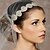 זול כיסוי ראש לחתונה-אבן נוצצת / משי רצועות / ביגוד לראש עם פרחוני 1pc חתונה / אירוע מיוחד כיסוי ראש