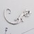 cheap Ear Cuffs-Ear Cuff For Women&#039;s Party Casual Daily Acrylic Imitation Diamond Alloy
