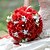 Χαμηλού Κόστους Λουλούδια Γάμου-Λουλούδια Γάμου Μπουκέτα Γάμου Μετάξι 12,2 &quot; (περίπου31εκ)
