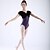 abordables Ropa de ballet-Ballet Leotardo / Pijama Mono Mujer Entrenamiento Rendimiento Mangas cortas Terciopelo Algodón