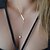 cheap Necklaces-Crystal Pendant Necklace European Simple Style Crystal Alloy Necklace Jewelry For Party Daily Casual