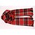 levne Dámské šály-dámské mřížka dvoubarevný kašmír blended imitace šátek červená béžová