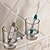 cheap Bath Accessories-Contemporary Style Anodizing Finish Aluminum Wall Mounted 2 Toothbrush Holder