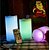 billige Indretnings- og natlamper-3-pack flamløs flimrende batteridrevne søjlestearinlys med farveændring fjernbetjening dekorative til halloween jul bryllup fest event hjem køkken dekorationer indretning forsyninger