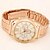 cheap Quartz Watches-Women&#039;s Casual Watch Fashion Watch Gold Tile