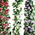 cheap Artificial Flower-95“L 1Pcs Nine Beautiful Flowers 1 Branch In Roses Bine(Assorted Colors) Wedding Flower House Decor 1Pcs 95Cm/37“,Fake Flowers For Wedding Arch Garden Wall Home Party Decoration