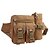 cheap Backpacks &amp; Bags-Belt Pouch / Belt Bag Military Tactical Backpack 10 L - Multifunctional Waterproof Rain Waterproof Outdoor Camping / Hiking Fishing Climbing Oxford Brown Gray / White Camouflage