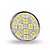billiga Glödlampor-1.5 W LED-spotlights 130-150 lm GU4(MR11) MR11 12 LED-pärlor SMD 5050 Dekorativ Varmvit 12 V / RoHs