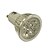 billige Lyspærer-4 W 350-450 lm GU10 LED-spotpærer 4 LED perler Høyeffekts-LED Varm hvit / Kjølig hvit / Naturlig hvit 85-265 V / RoHs