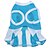 voordelige Hondenkleding-Kat Hond Jurken Cartoon Hondenkleding Ademend Blauw Kostuum Katoen XS S M L