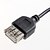 cheap Connectors &amp; Terminals-USB 2.0 Male to Female Extension Extended Black Data Cable