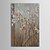 voordelige Topkunstenaars olieverfschilderijen-Handgeschilderde Bloemenmotief/Botanisch Eén paneel Canvas Hang-geschilderd olieverfschilderij For Huisdecoratie