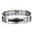 cheap Religious Jewelry-Men&#039;s Ladies Unique Design Fashion Titanium Steel Bracelet Jewelry Silver For Christmas Gifts Wedding Party Daily Casual