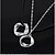 cheap Necklaces-Women&#039;s Y Necklace Flower Silver Necklace Jewelry For Wedding Party Special Occasion Anniversary Birthday Party / Evening / Engagement / Gift / Daily