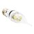 Недорогие Лампы-5W E26/E27 LED лампы в форме свечи CA35 24 SMD 5730 350 lm Тёплый белый / Холодный белый AC 220-240 V