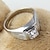 voordelige ringen-Statement Ring For Voor heren Kerstcadeaus Feest Bruiloft Legering Zilver
