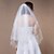 Недорогие Свадебные вуали-Один слой Свадебные вуали Фата до локтя С 39,37 В (100 см) Тюль