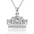 abordables Collier-Collier Femme Zircon Argent Argent sterling Zirconium Argent Argent Princesse Blanche Colliers Tendance Bijoux pour Mariage Soirée Occasion spéciale Anniversaire Cadeau Casual Rond Chaîne unique