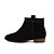 cheap Women&#039;s Shoes-Women&#039;s Dress Winter Low Heel Suede Black Brown Purple