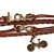 cheap Bracelets-Leather Bracelets Multilayer Alloy Love and Bicycle Charms Handmade Bracelet