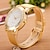 billige Kvindeure-Wanbao kvinders elegante diamonade armbånd ur