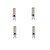 abordables Ampoules électriques-4pcs 5 W Ampoules Maïs LED 480 lm G9 70 Perles LED SMD 3014 Intensité Réglable Blanc Chaud 220-240 V / 4 pièces