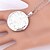 cheap Pendant Necklaces-Women&#039;s Choker Necklace Pendant Necklace Floating Locket Cameo Engraved Ladies Fashion Copper Platinum Plated Gold Plated Golden Silver Necklace Jewelry For Wedding Party Daily Casual