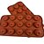 economico Teglie e stampi da forno-15 Hole Eye Shape Cake Ice Jelly Chocolate Molds,Silicone 21.5×10.5×2 CM(8.5×4.1×0.8INCH)