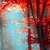Недорогие Печать на холсте-Отпечатки на холсте Пейзаж ботанический 3 панели Вертикальная С картинкой Декор стены Украшение дома
